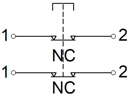 Short Emergency Stop Button