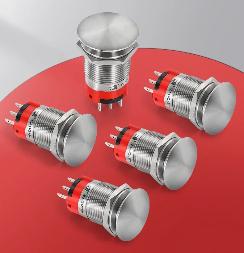 Metal Mushroom Button Switch Metal Mushroom Button Switch