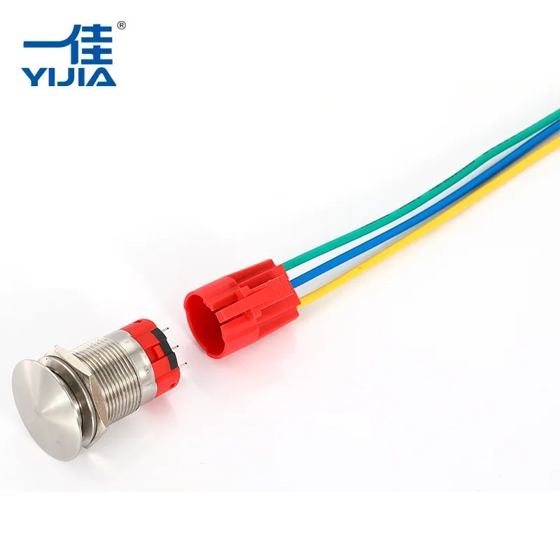 Металевий перемикач кнопки грибів