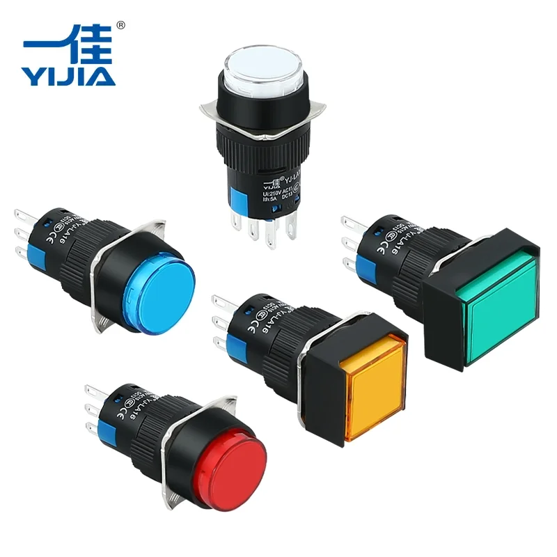 Кнопка прямокутного кнопки перемикач Кнопка прямокутного кнопки перемикач