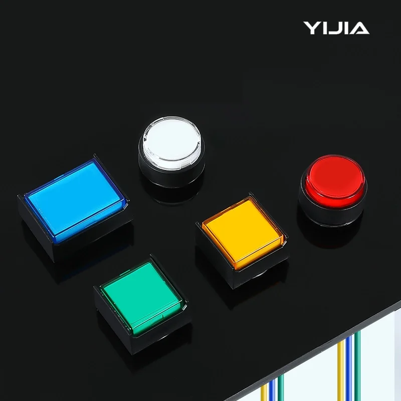 Кнопка прямокутного кнопки перемикач