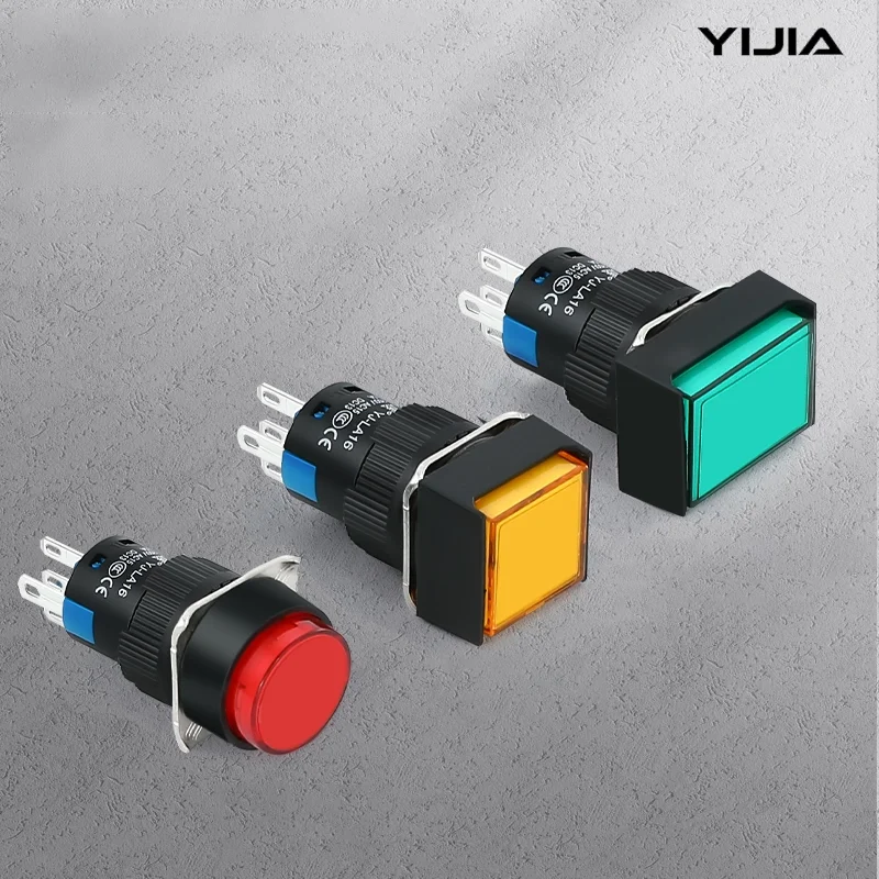 Кнопка прямокутного кнопки перемикач